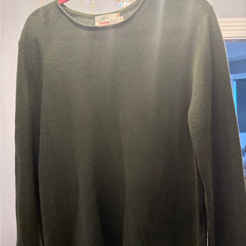 Green Absolut Cashmere Sweater - Picture 2 of 11